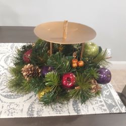 Candle center Piece Approx 10 Inches High Beatiful Piece 