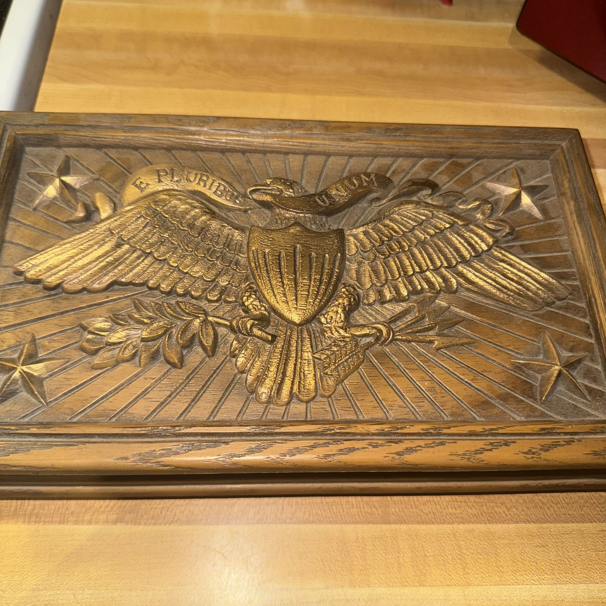 Vintage Avon Eagle Box