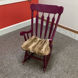 Rocking Chair Purple