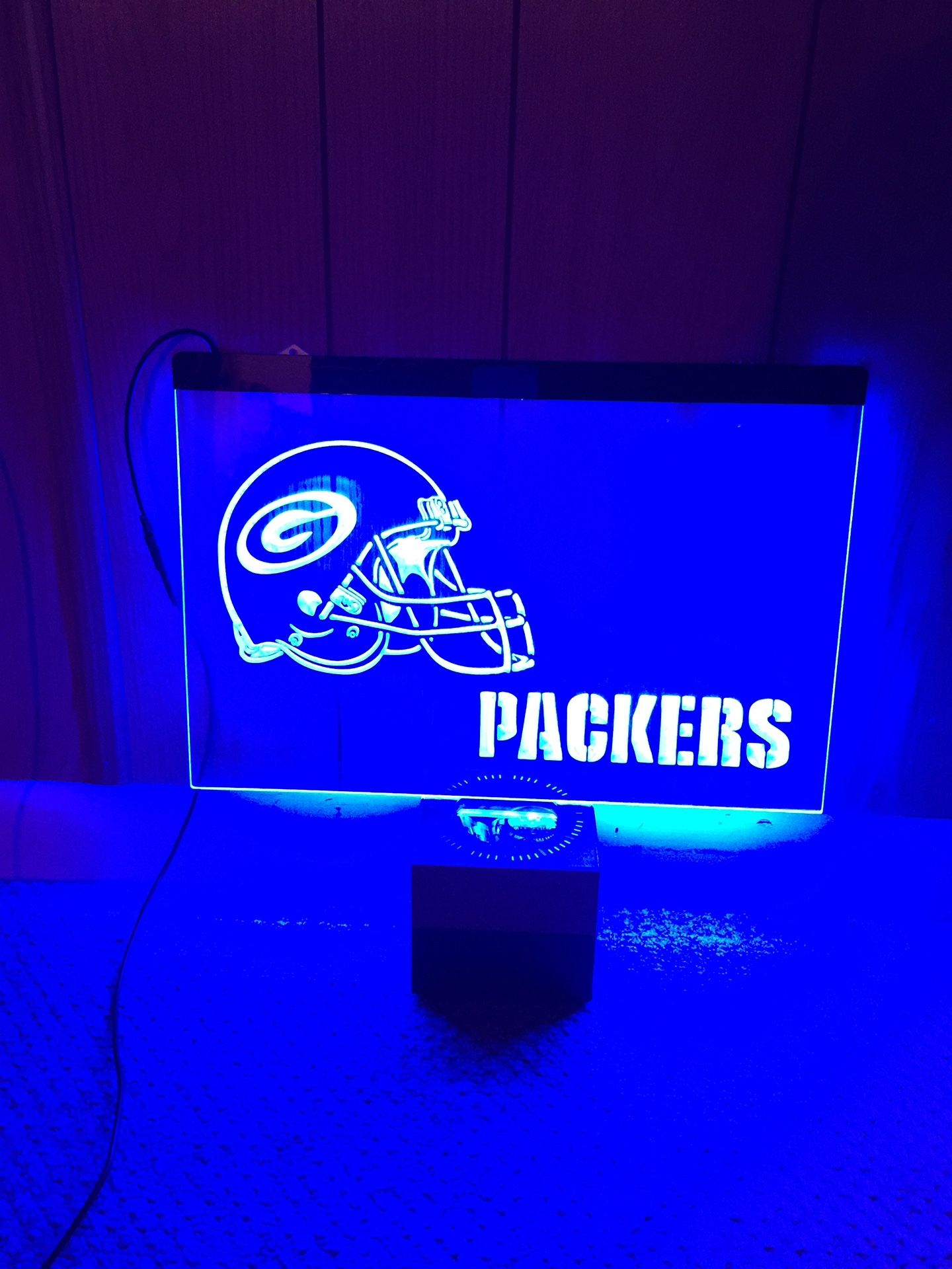 Green Packers LED Neon Light Sign