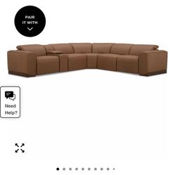 Leather Sectional