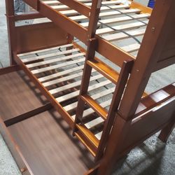 Berkley Jensen Twin Size Bunk Bed With Trundle for Sale in