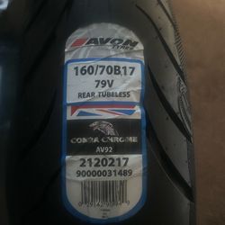 Avon motorcycle  tire rear make me an offer