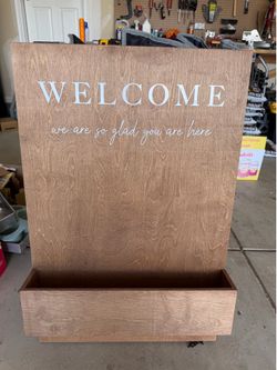 Wedding Welcome Sign
