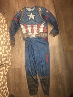 Captain America kids 6-8 costume
