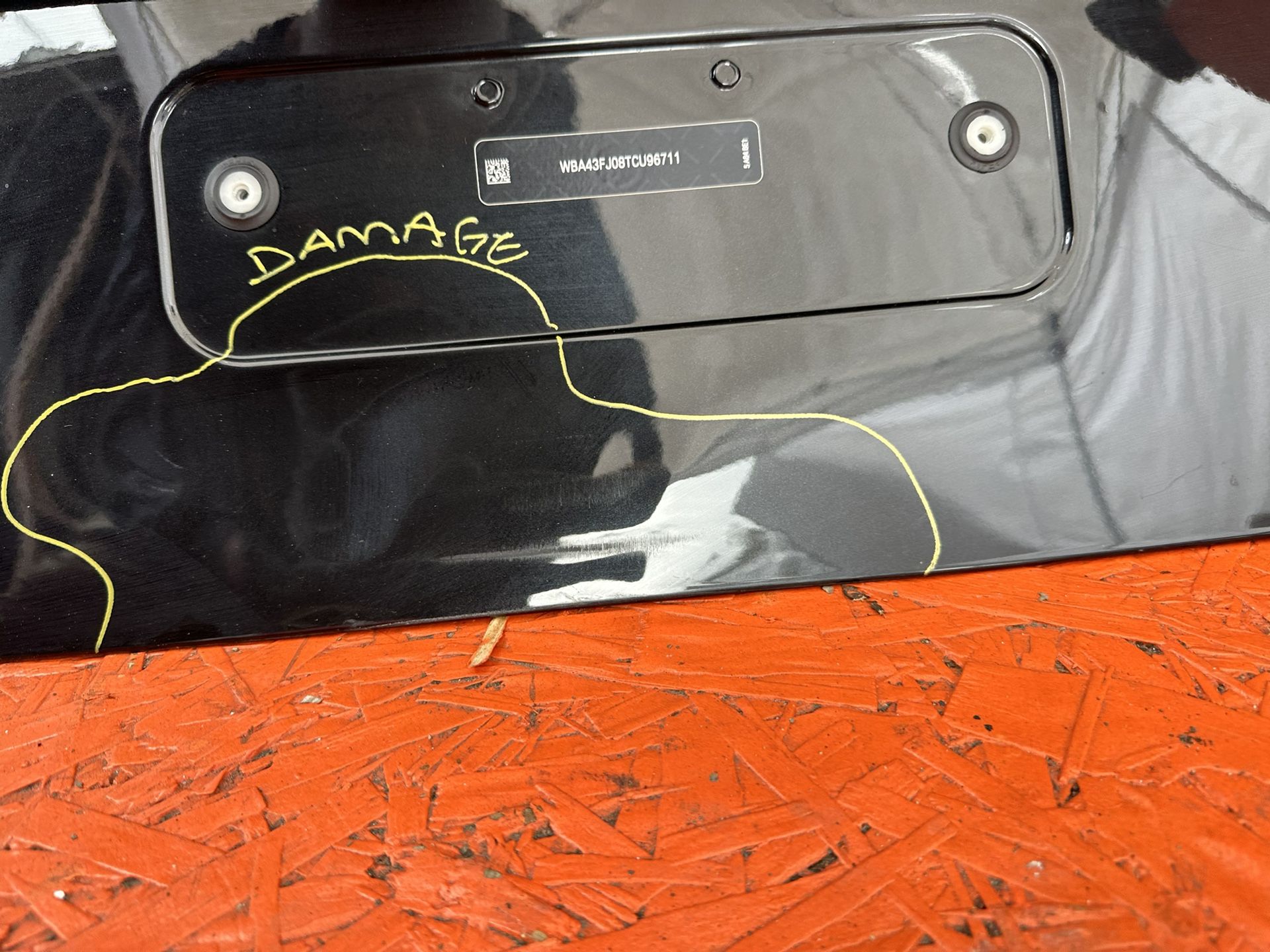 PICKUP ONLY) 11-16 BMW F10 528i 535i 550i M5 REAR TRUNK LID SHELL  2024 2025 BMW 530i 5 SERIES TRUNK LID SHELL PANEL OEM