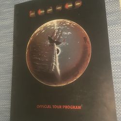 1977 Kansas concert program