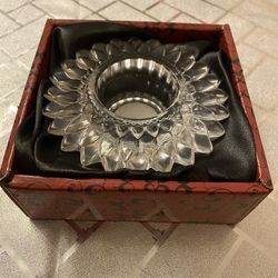 Glass Candle Holder