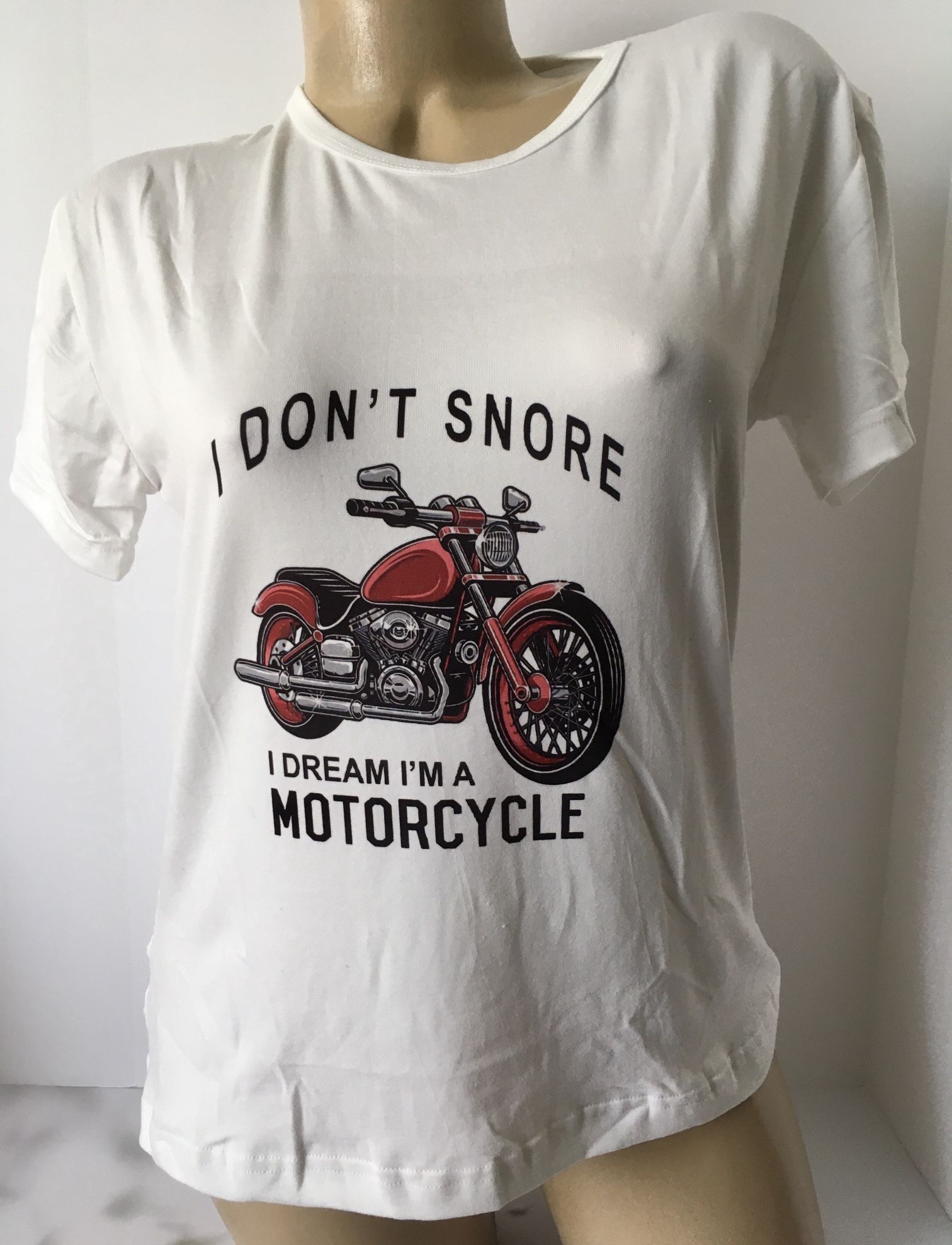 Motorcycle T-shirt , Large 