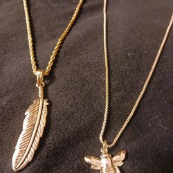 Gold Chains With Pendants