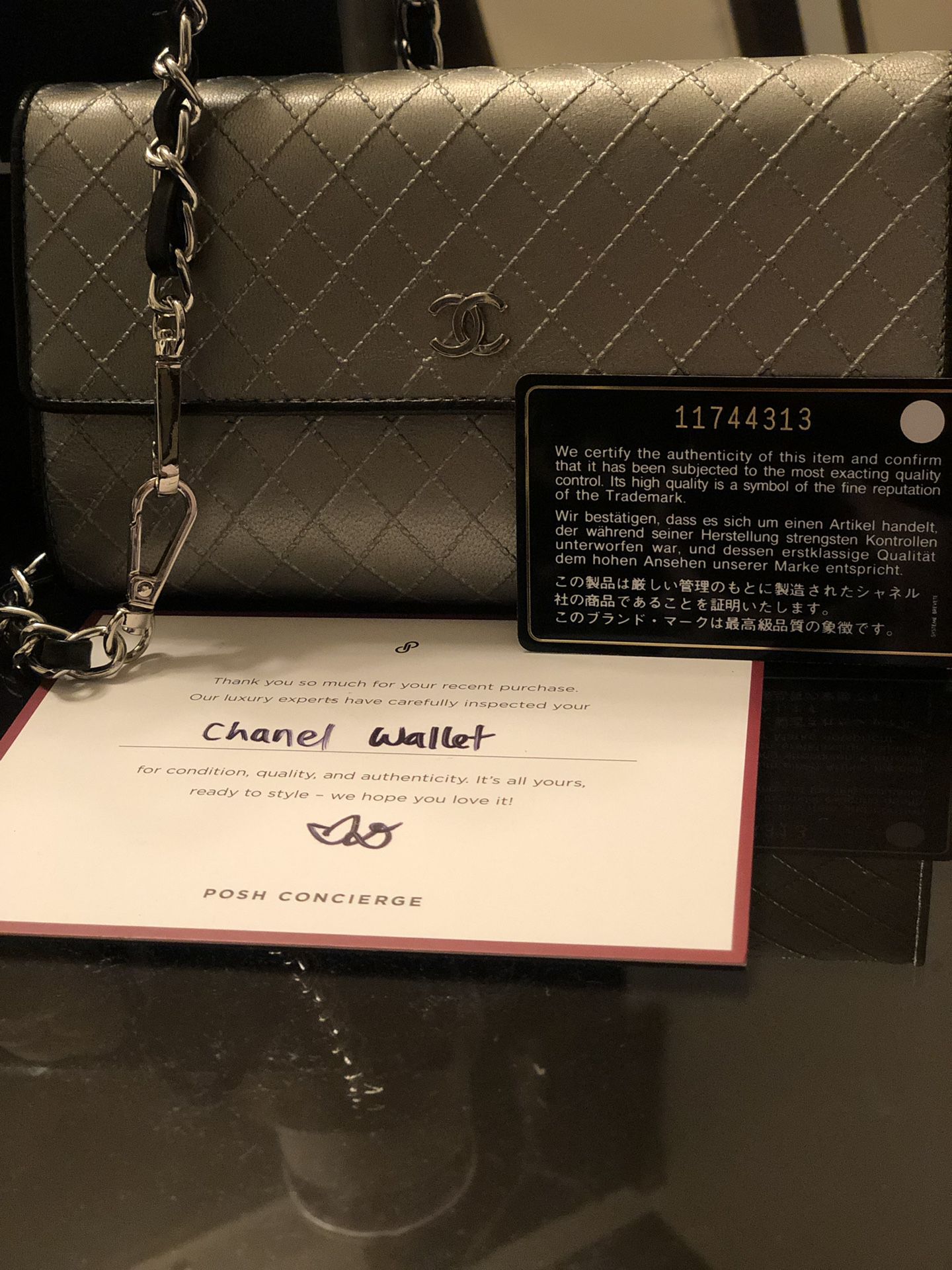Authentic Chanel wallet/Crossbody