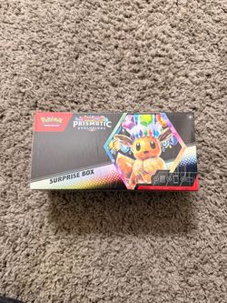 prismatic evolutions pokemon box