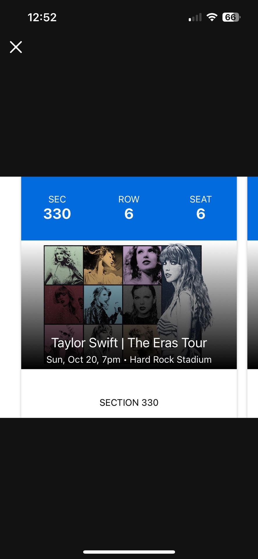 Taylor Swift Hard rock Stadium 10/20/24