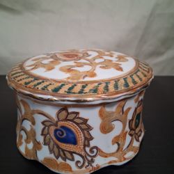 Orientel Accent Jewelry Bowl
