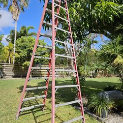  ladder 12 ft. fiberglass step Laddet