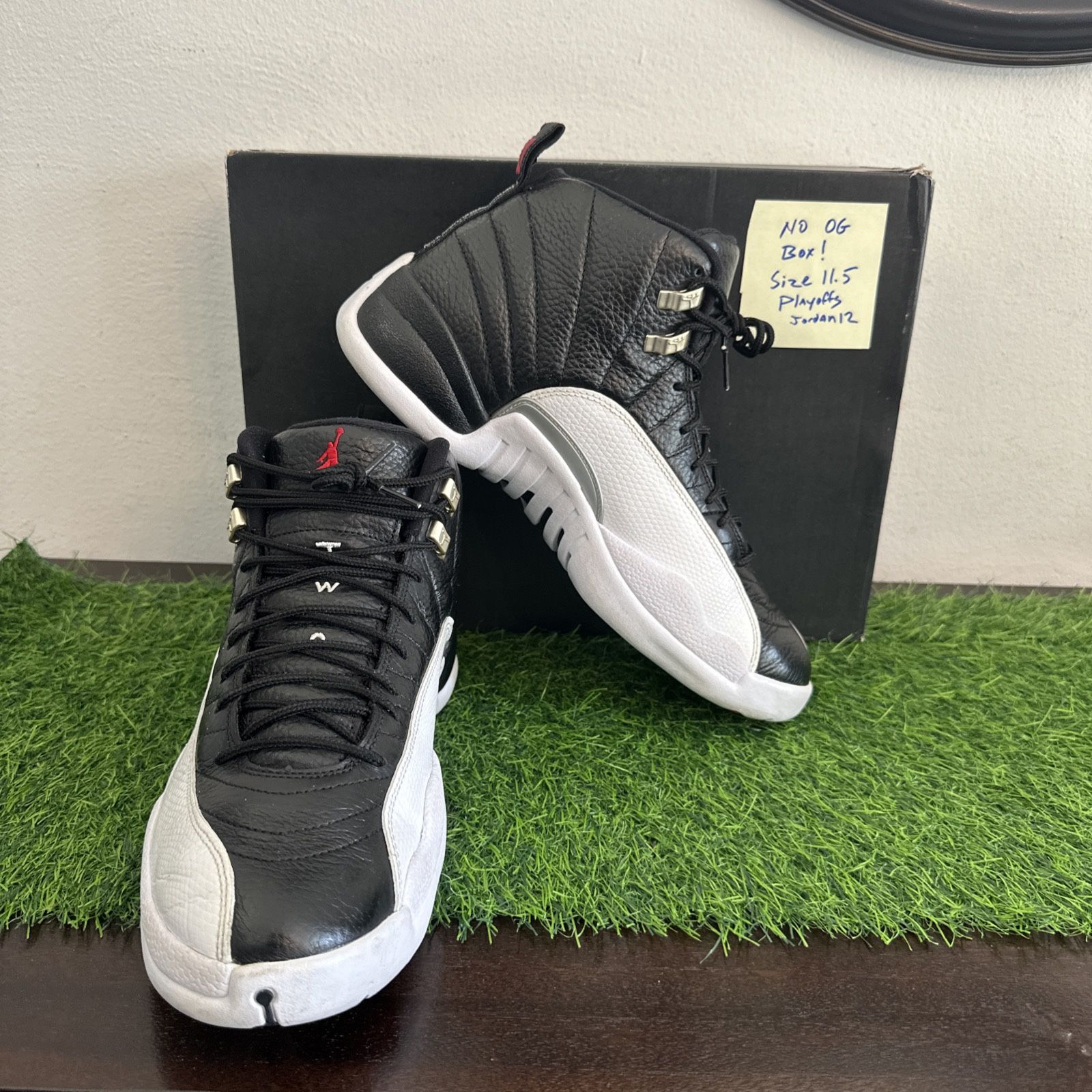 Size 11.5 - Jordan 12 Retro Mid Playoff 2022 CT8013-006 No Og Box