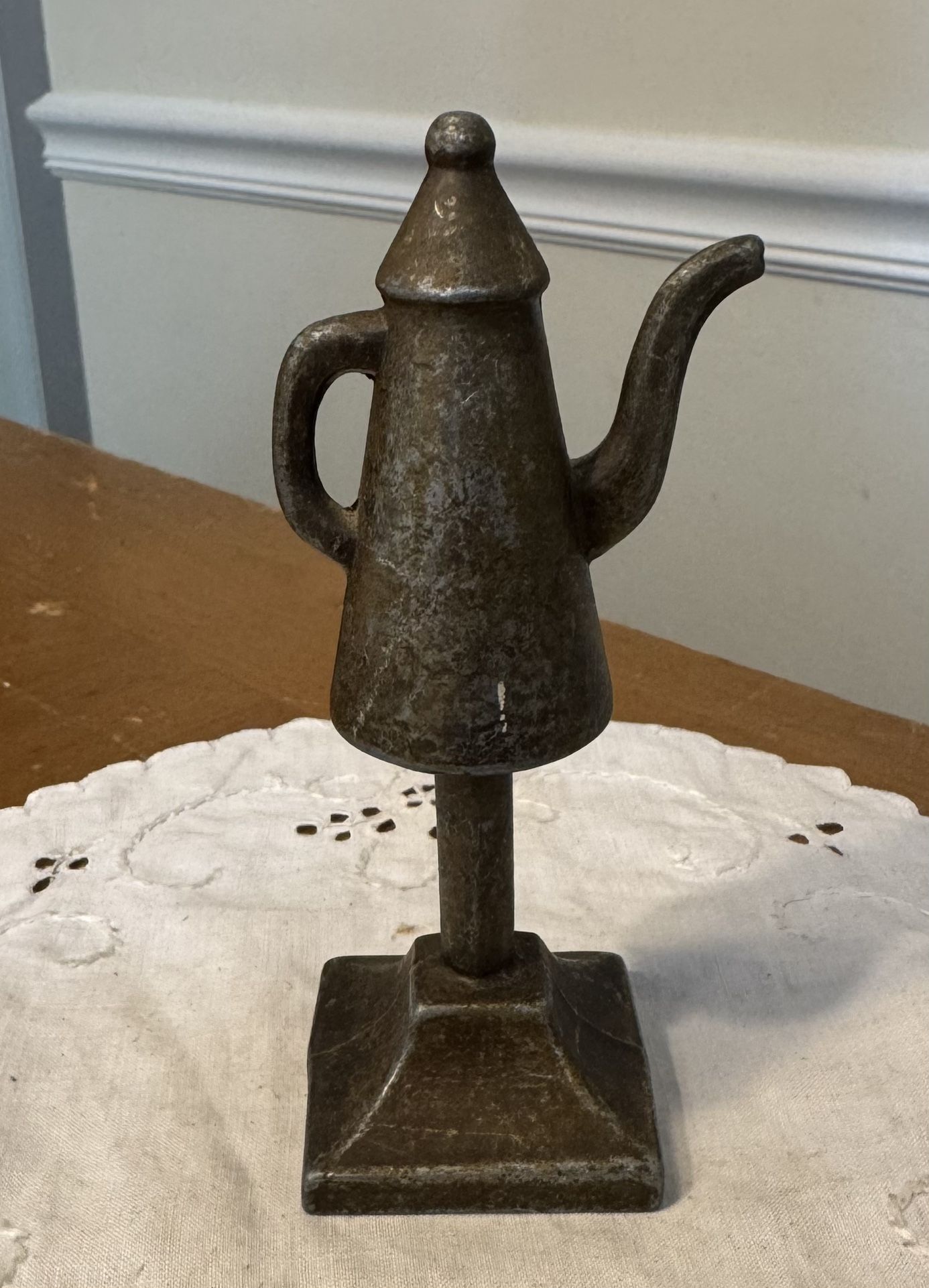 Metal Souvenir from Mickey Coffee Pot In North Carolina.