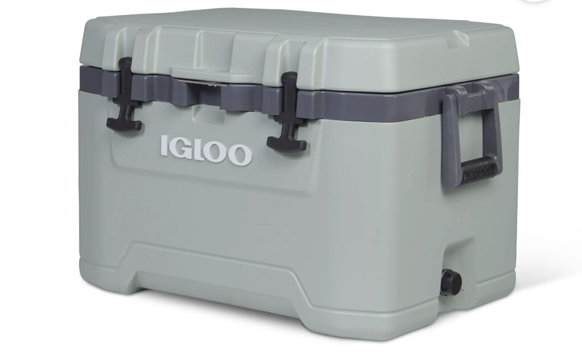 Igloo 50 QT Overland Ice Chest Cooler, Green