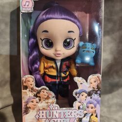 K-Pop Demon Hunter Doll With Music and Light 5D Eyes-Rumi