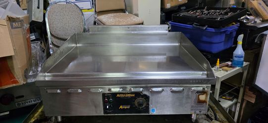 ACCUTEMP 36" GAS CHROMETOP GRIDDLE