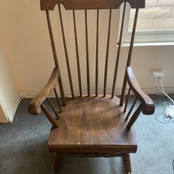 Mid Century Vintage Rocking Chair