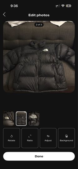 XL north face puffer