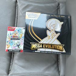 Pokemon Card Mega Evolutions etb and Prismatic Evolutions Booster Bundle