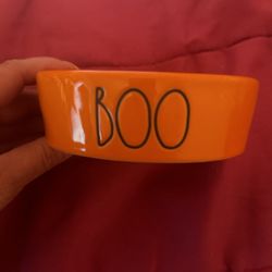 Boo Rae Dunn Pet Bowl 