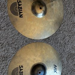 Make An Offer - Sabian 16 inch AAX X-Plosion Hi-hat Cymbals