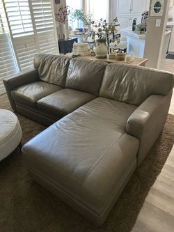 Leather Chaise Couch from Macy’s