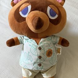 Tom Nook Animal Crossing Plushie