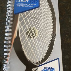 Tennis 🎾 Friend At Court Rule Book 2020