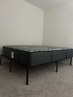 Sealy Queen Size Mattress and Mattress Frame