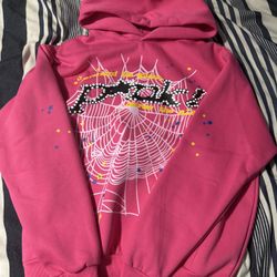 Pink Spider Hoodie