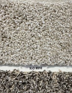 Rio #810 Beige Carpet Sample