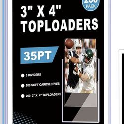 Hard Plastic Trading Card Protector - 150 Hard Card Sleeves