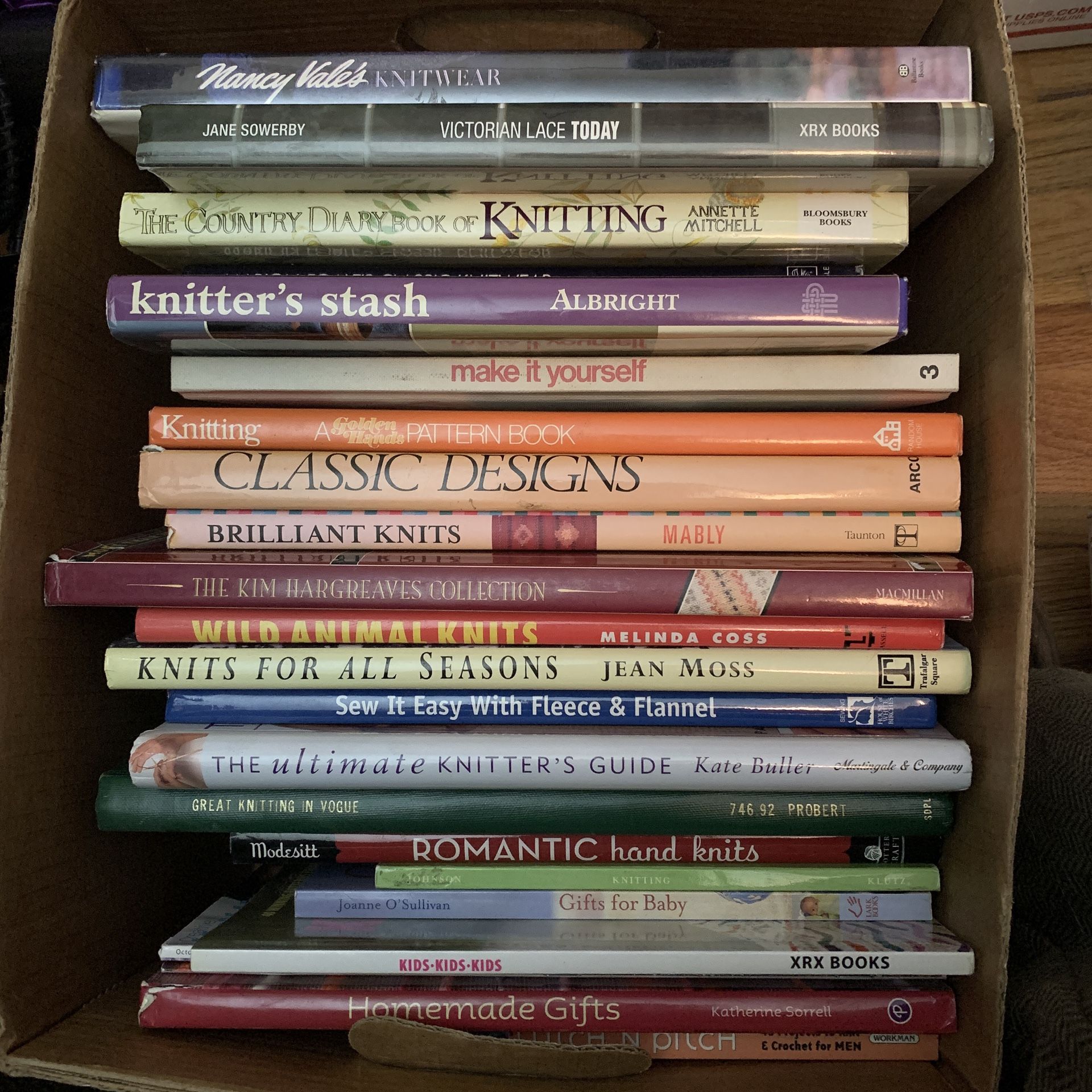 20+ Knitting/crafting Books