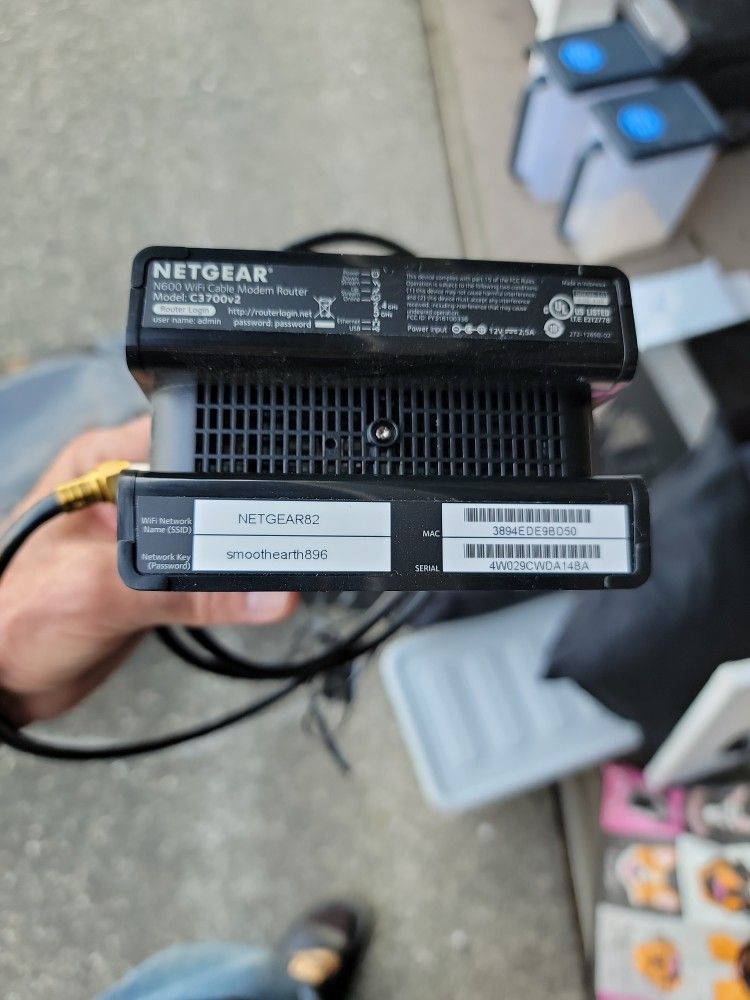 Net N600 Wifi Cabel Modem Hardly Used