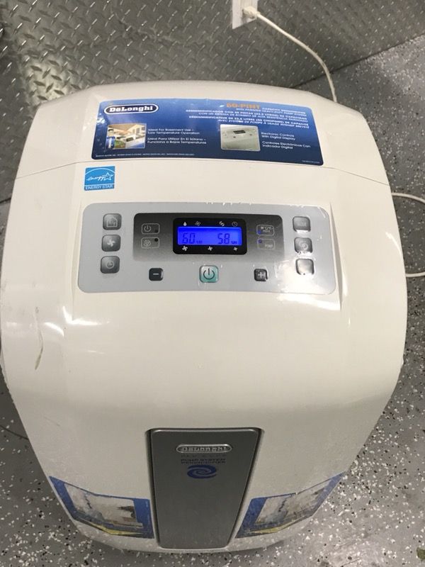 DeLonghi DEN 500P 50 Pint Dehumidifier.