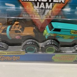Scooby Doo & The Mystery Machine  Monster Jam Hot Wheels