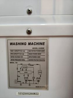 Portable washing machine