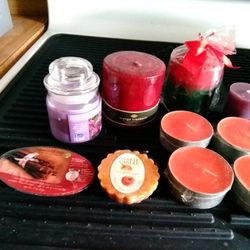 Candles And Simmering Wax Tarts