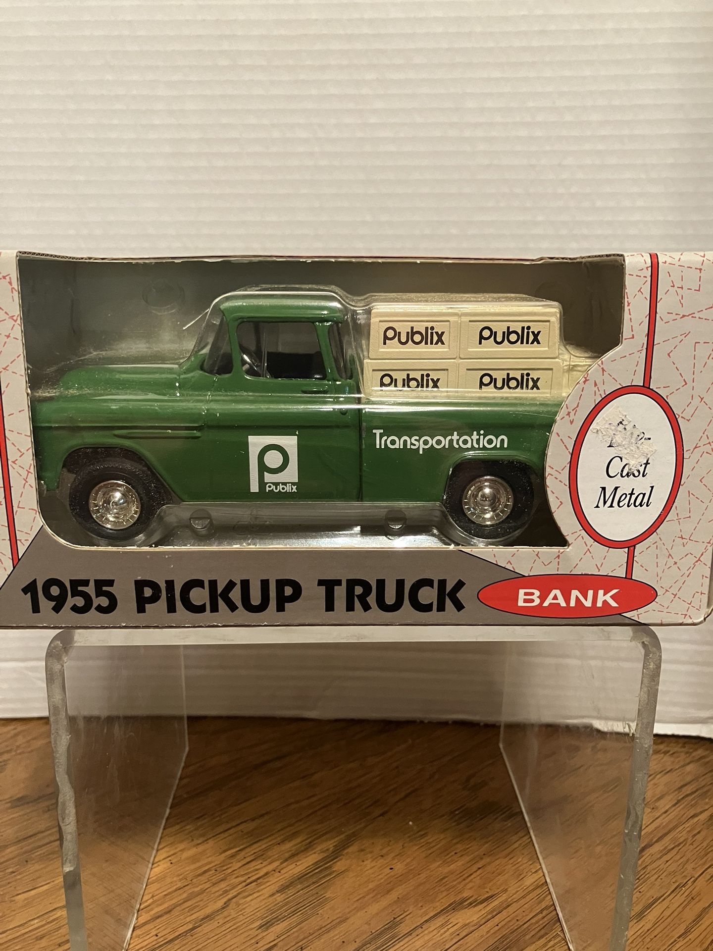 1993 ERTL Publix Transportation 1955 Pickup Truck Bank 