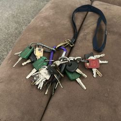 Heavy Equipment Keys