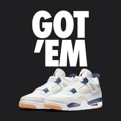 Jordan 4 Retro SB Navy Sz 11.5