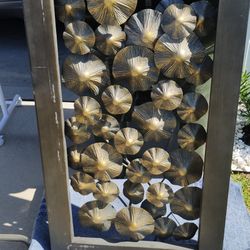 Metal Leaf Picture 