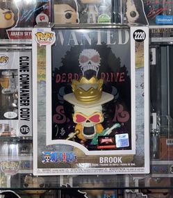 Funko Pop One Piece Wanted Poster Brook #2220 - Target Exclusive