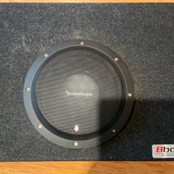 Rockford Fosgate 10” Woofer Bbox Sealed Box