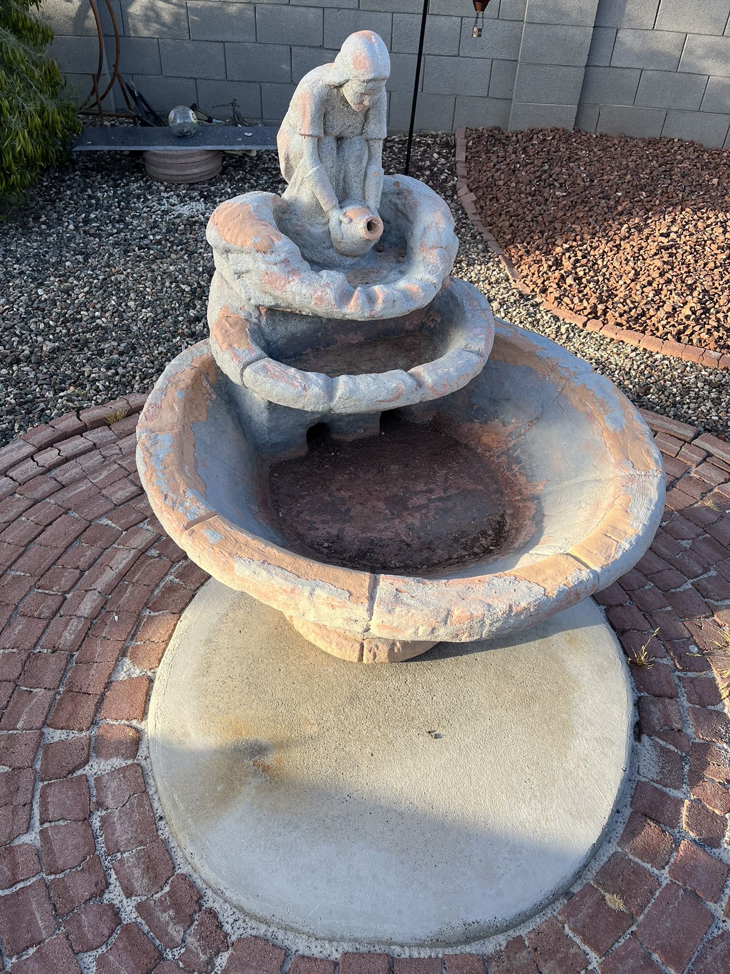 Cement Fountain 