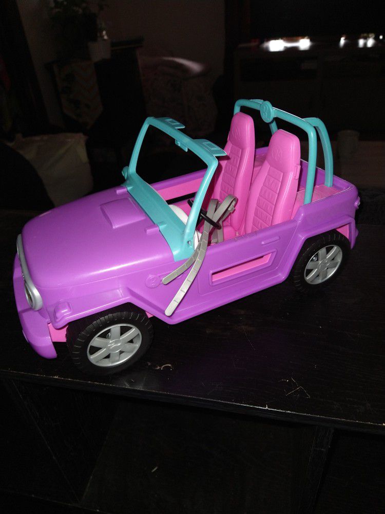 Purple Barbie Jeep